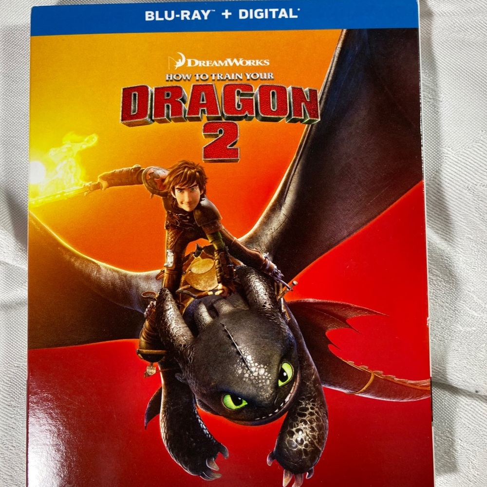 How to Train Your Dragon 2 blu-ray